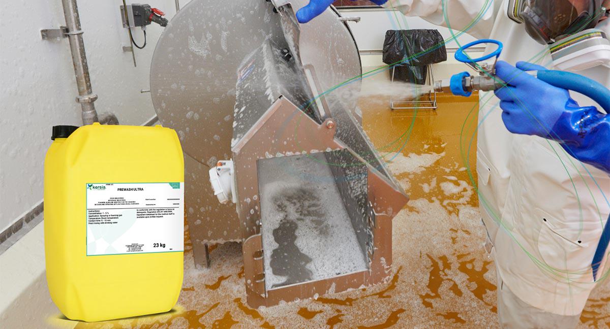 Kersia optimiza higiene y sostenibilidad con Prewash Ultra