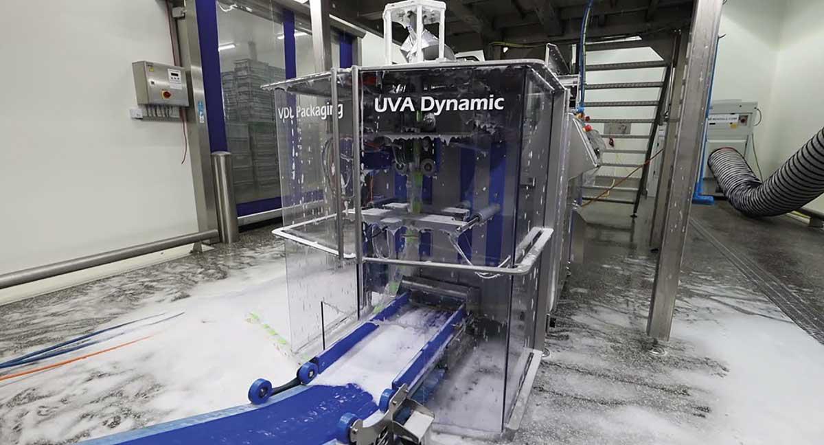 VDL Packaging refuerza la flexibilidad y el lavado integral con UVA Dynamic Hydro