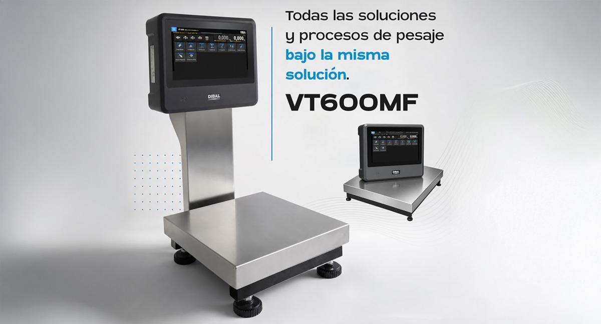 Pesadora multifunción VT600MF de Dibal