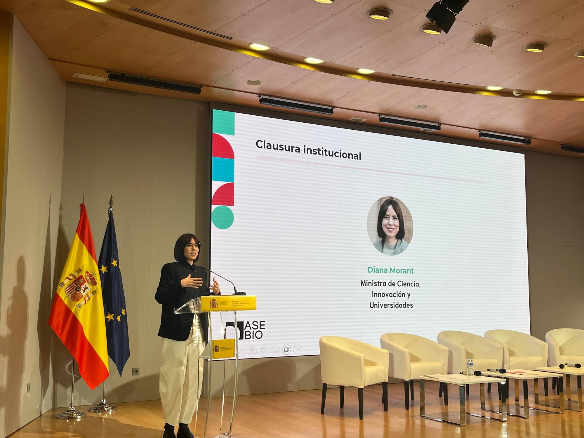 Diana Morant, Ministra de Ciencia, Innovación y Universidades
