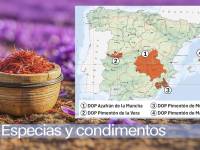 Cuatro Denominaciones de Origen Protegida para dos especias: azafrán y pimentón