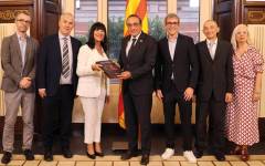 Josep Rull reconoce el valor y el rigor de la prensa profesional