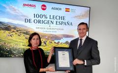 Andros, leche 100% española