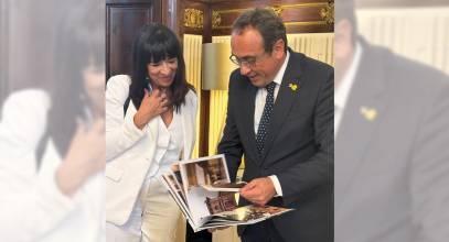 Josep Rull reconoce el valor de la prensa profesional de Coneqtia