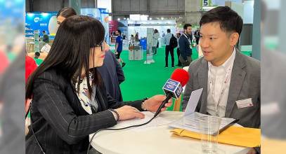 Entrevista en Vitafoods a Atsushi Sugimoto por parte de Lola Fernández Paniagua, directora de Prensa Profesional 360º
