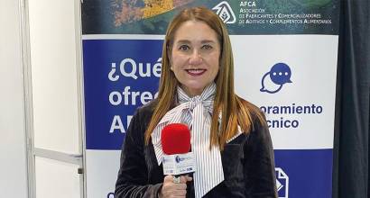 Amparo Lafuente, presidenta de AFCA