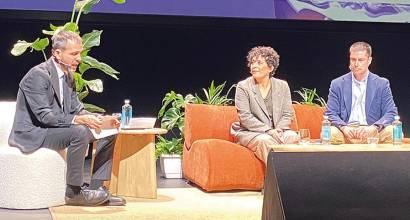 Xavier Pera, Marta López y Antonio Valero