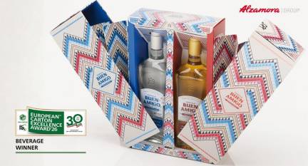 Triple reconocimiento europeo para Alzamora Group por sus soluciones de envasado de cartón