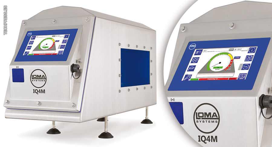 Detector de metales IQ4M de Loma Systems (Luciano Aguilar)