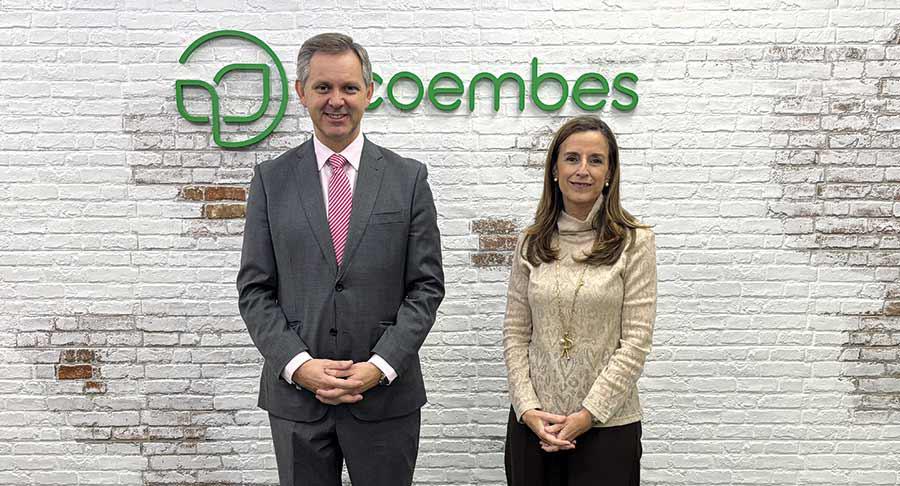 José Manuel Miñones, presidente de Mercasa, y Rosa Trigo, consejera delegada de Ecoembes