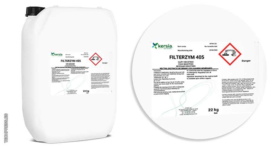 Limpiador enzimático Filterzim 405, de Kersia