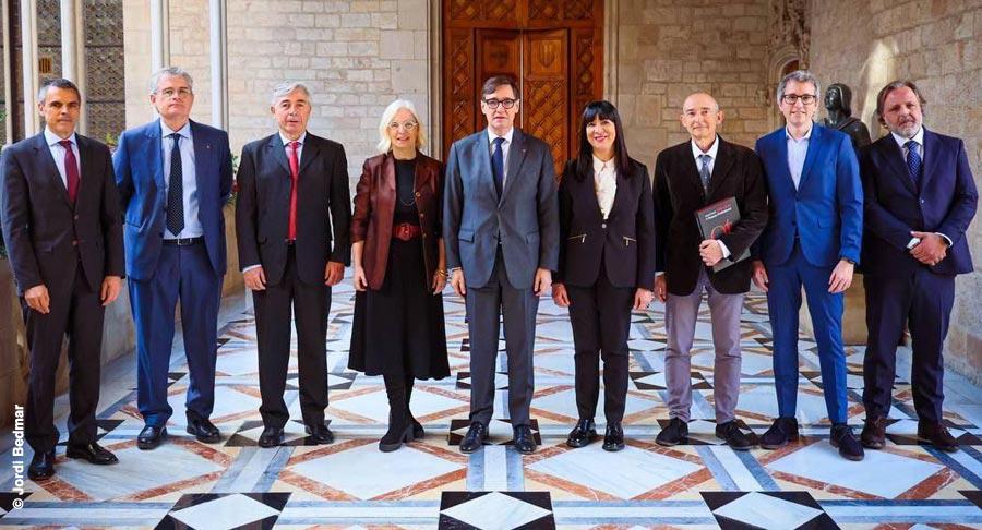 El presidente de la Generalitat recibe a Coneqtia con motivo de su centenario