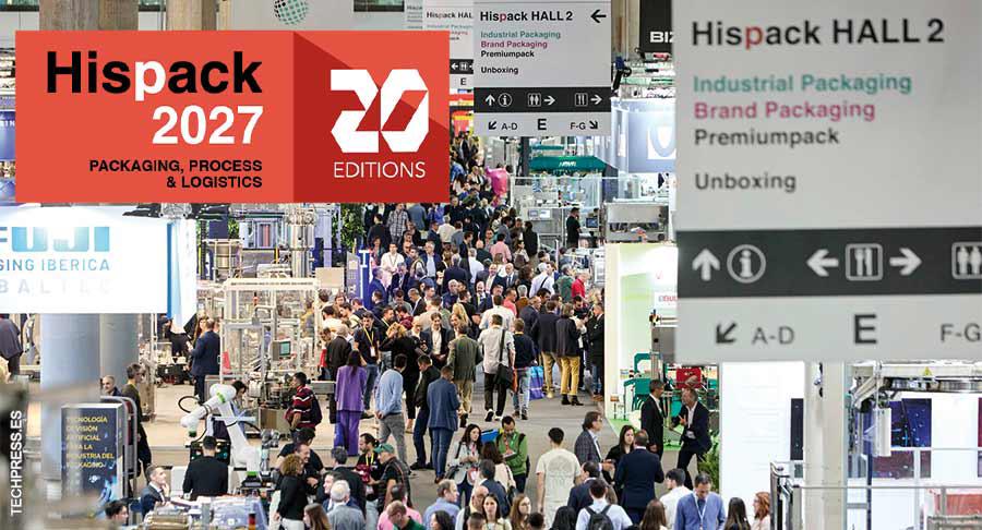 La feria del packaging Hispack ya prepara su 20ª edición en 2027