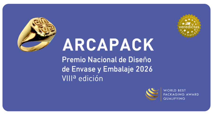 Abierta la convocatoria de los premios de diseño de envase y embalaje Arcapack 2026