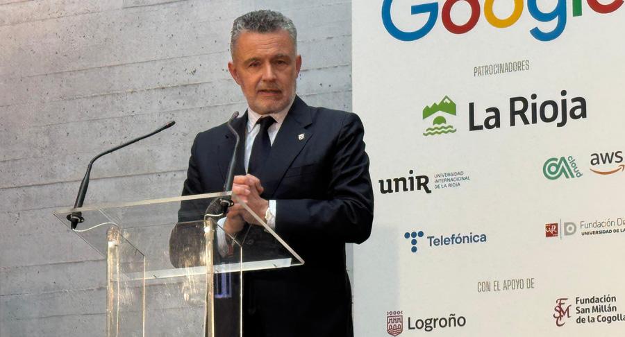 Conrado Escobar, alcalde de Logroño