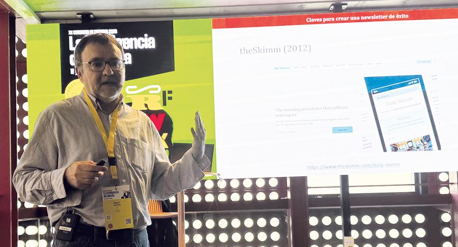 Ismael Nafría, periodista, escritor y autor de la newsletter Tendenci@s