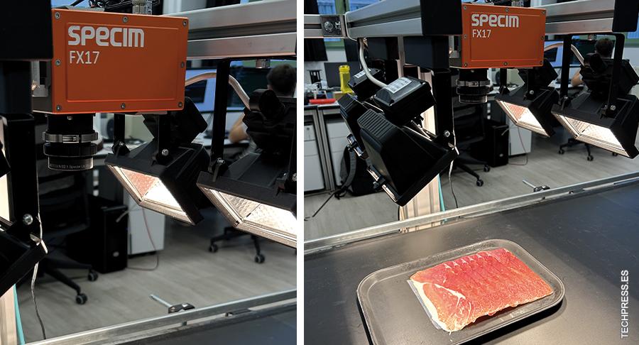 Un proyecto de Vitartis investiga las ventajas de la imagen hiperespectral en la industria cárnica