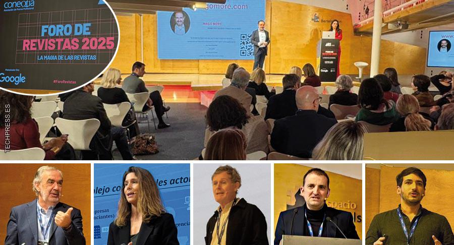 El Foro de Revistas 2025 aborda los retos de la IA y reivindica el papel esencial del periodismo