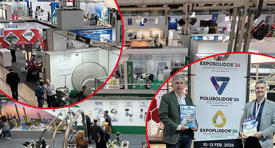 Exposolidos 2026, soluciones más eficientes y sostenibles para el procesamiento de sólidos