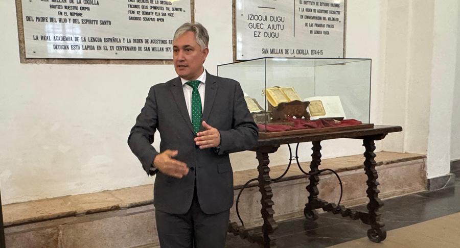 José Luis Pérez Pastor, consejero de Cultura, Turismo, Deporte y Juventud del Gobierno de la Rioja