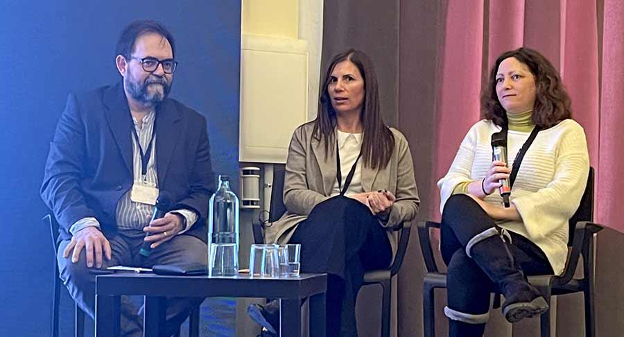 Miguel Angel Cubero, Laia Verges y Magaly González