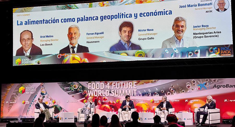 La sesión dedicada a la alimentación como palanca geopolítica y económica
