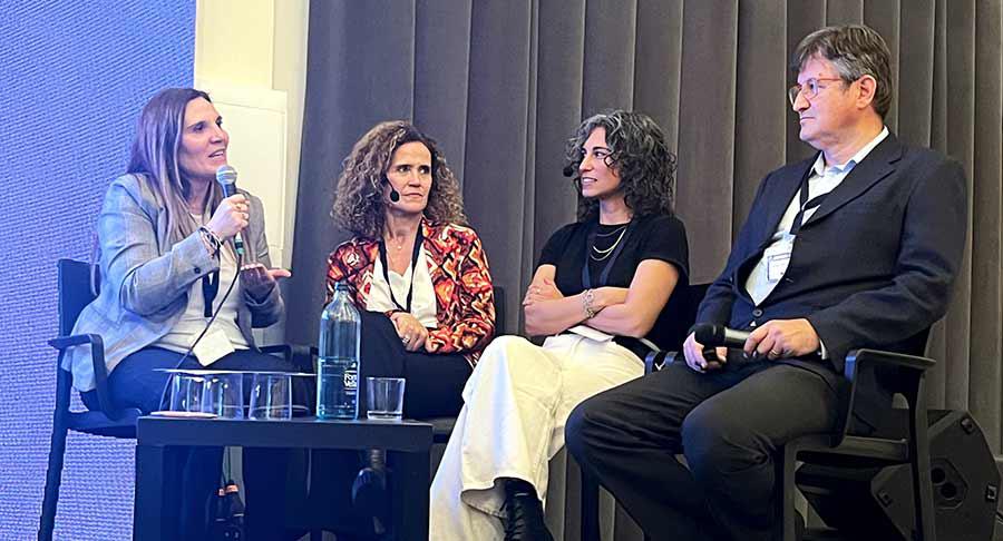 Amaya Marco, Eva Durán , Jess Padilla y Xavier Felipe