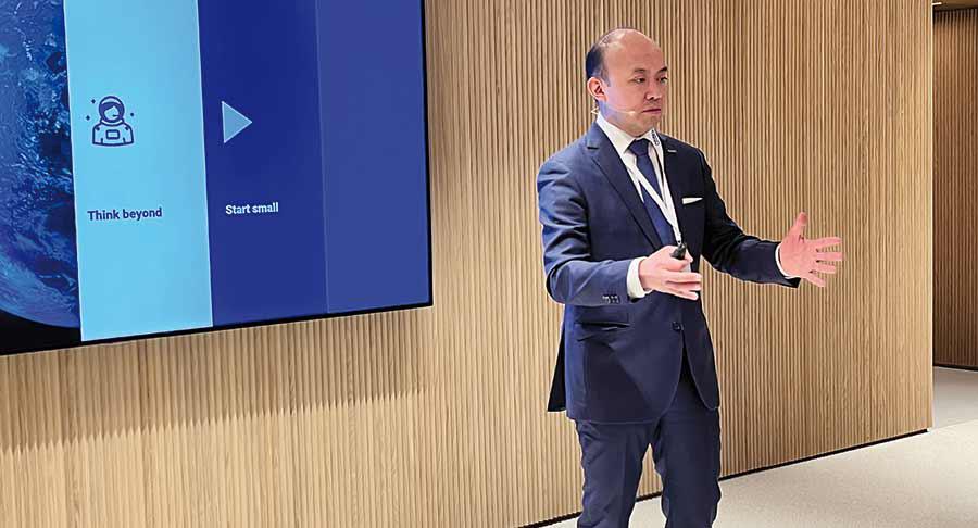 Omron presenta su última tecnología en un Roadshow exclusivo en el Bernabéu