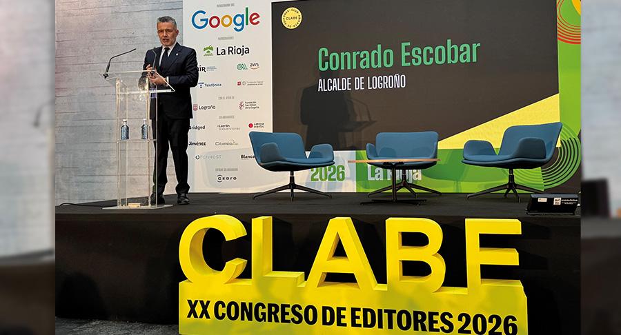 Conrado Escobar, alcalde de Logroño