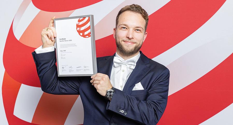 Minebea Intec recoge el premio Red Dot a su interfaz de usuario Blue HMI