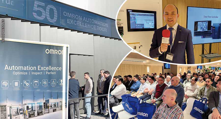 Omron presenta su última tecnología en un Roadshow exclusivo en el Bernabéu