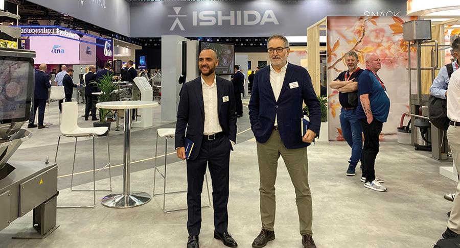 CIMA en el stand de su representada Ishida